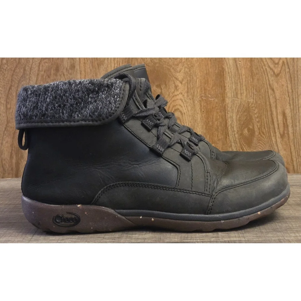 Chaco Barbary Casual Ankle Boots Womens Size 10 Black